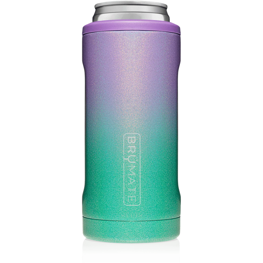 Brumate Slim Can Holder- Glitter Mermaid Drinkware 3 Brumate Slim Can Holder- Glitter Mermaid Drinkware