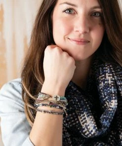 Demdaco Your Journey Prayer Bracelet- Turquoise Inspirational 7 Demdaco Your Journey Prayer Bracelet- Turquoise Inspirational