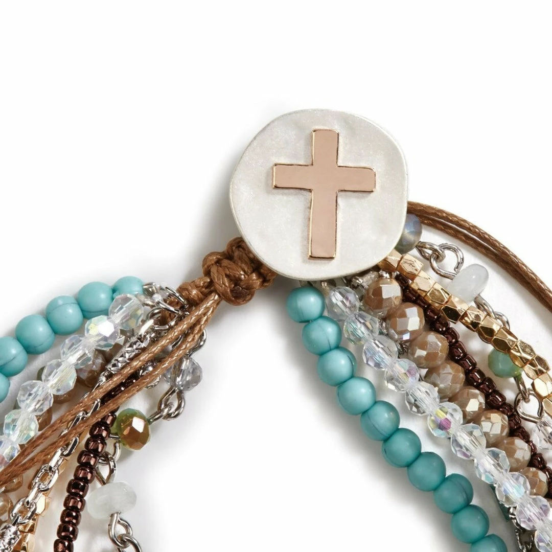 Demdaco Your Journey Prayer Bracelet- Turquoise Inspirational 4 Demdaco Your Journey Prayer Bracelet- Turquoise Inspirational