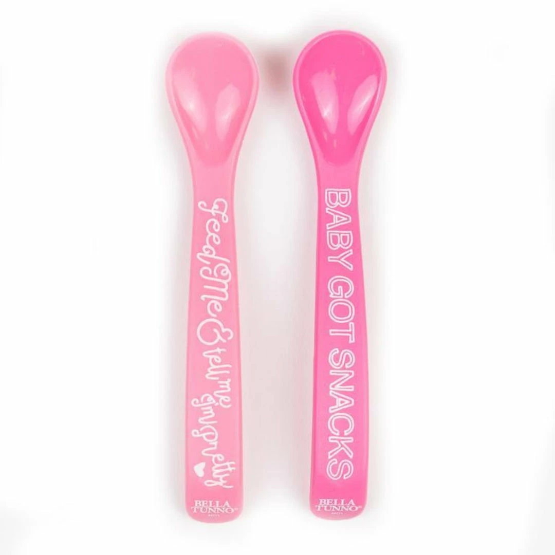 Bella Tunno Spoon Set - Feed Me & Tell Me I'm Pretty/Baby Got Snacks 3 Bella Tunno Spoon Set - Feed Me & Tell Me I'm Pretty/Baby Got Snacks