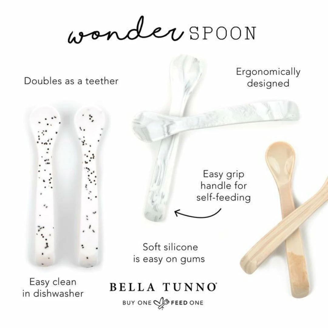 Bella Tunno Spoon Set - Feed Me & Tell Me I'm Pretty/Baby Got Snacks 5 Bella Tunno Spoon Set - Feed Me & Tell Me I'm Pretty/Baby Got Snacks
