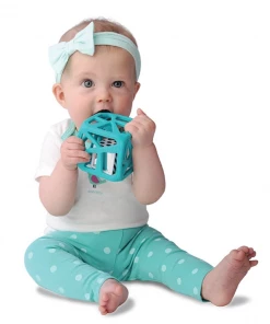 Malarkey Kids Baby Malarkey Kid-chew Cube Blue 9 Malarkey Kids Baby Malarkey Kid-chew Cube Blue