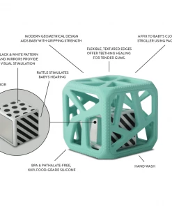 Malarkey Kids Malarkey Kid - Chew Cube - Pink Baby