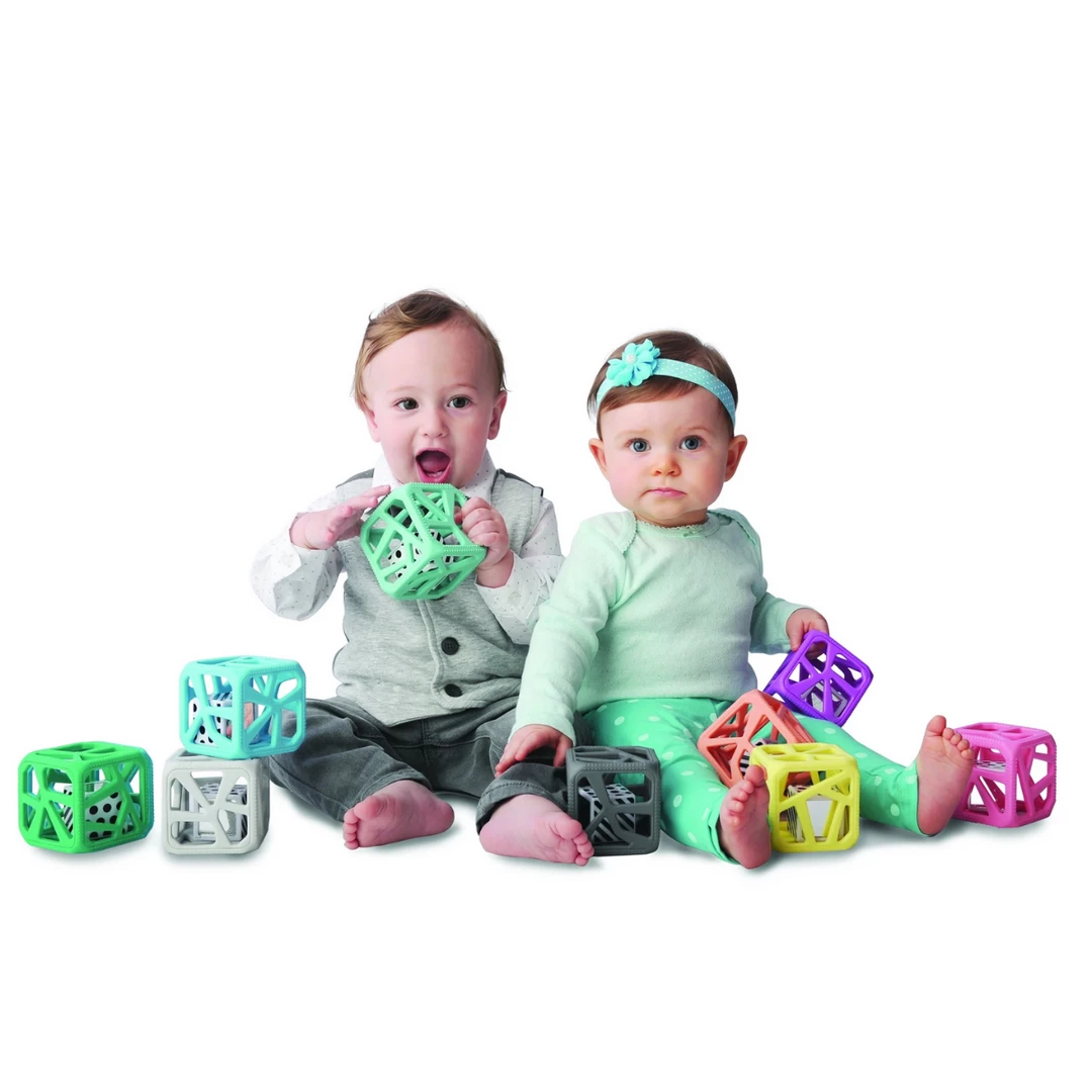 Malarkey Kids Baby Malarkey Kid-chew Cube Blue 7 Malarkey Kids Baby Malarkey Kid-chew Cube Blue