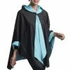 RainCaper- Black/Sky Blue Travel Cape Apparel & Accessories