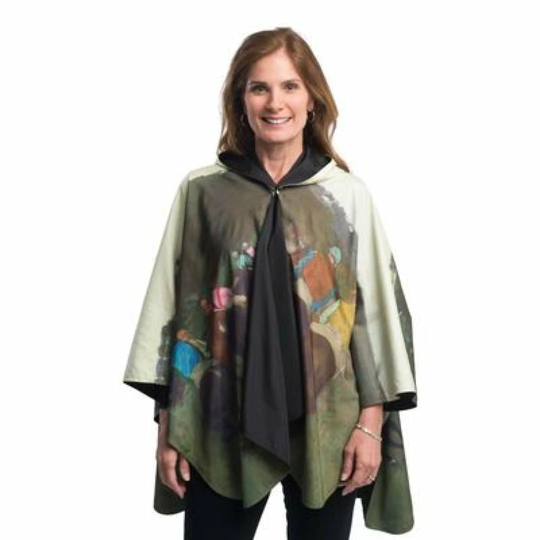 Apparel & Accessories RainCaper- Degas Racehorses At Longchamp Travel Cape 4 Apparel & Accessories RainCaper- Degas Racehorses At Longchamp Travel Cape