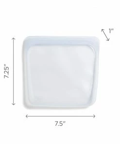 Stasher Reusable Bag - Sandwich - Blue