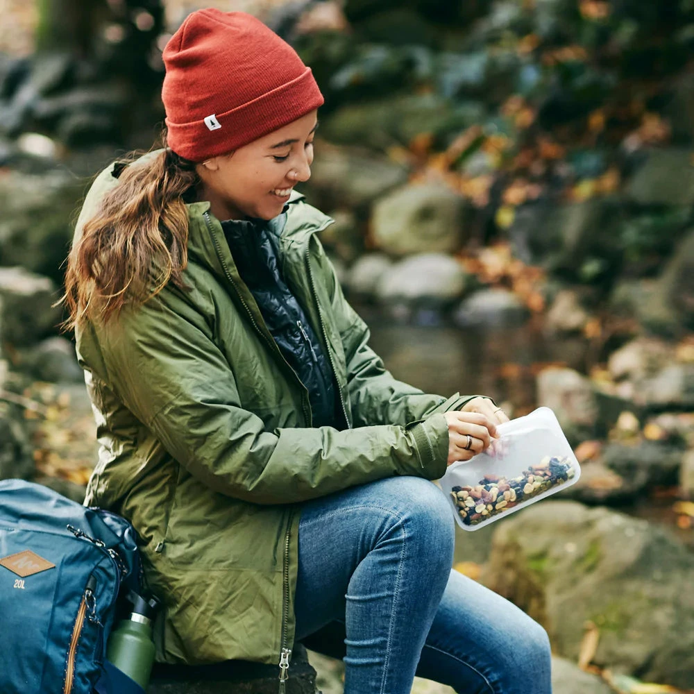 Stasher Reusable Bag - Snack - Clear Kitchen & Home 6 Stasher Reusable Bag - Snack - Clear Kitchen & Home