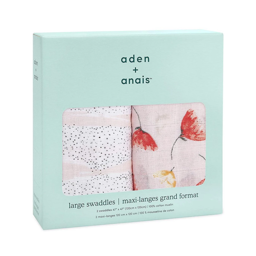 Aden + Anais Large Swaddles- Picked For You 3 Aden + Anais Large Swaddles- Picked For You