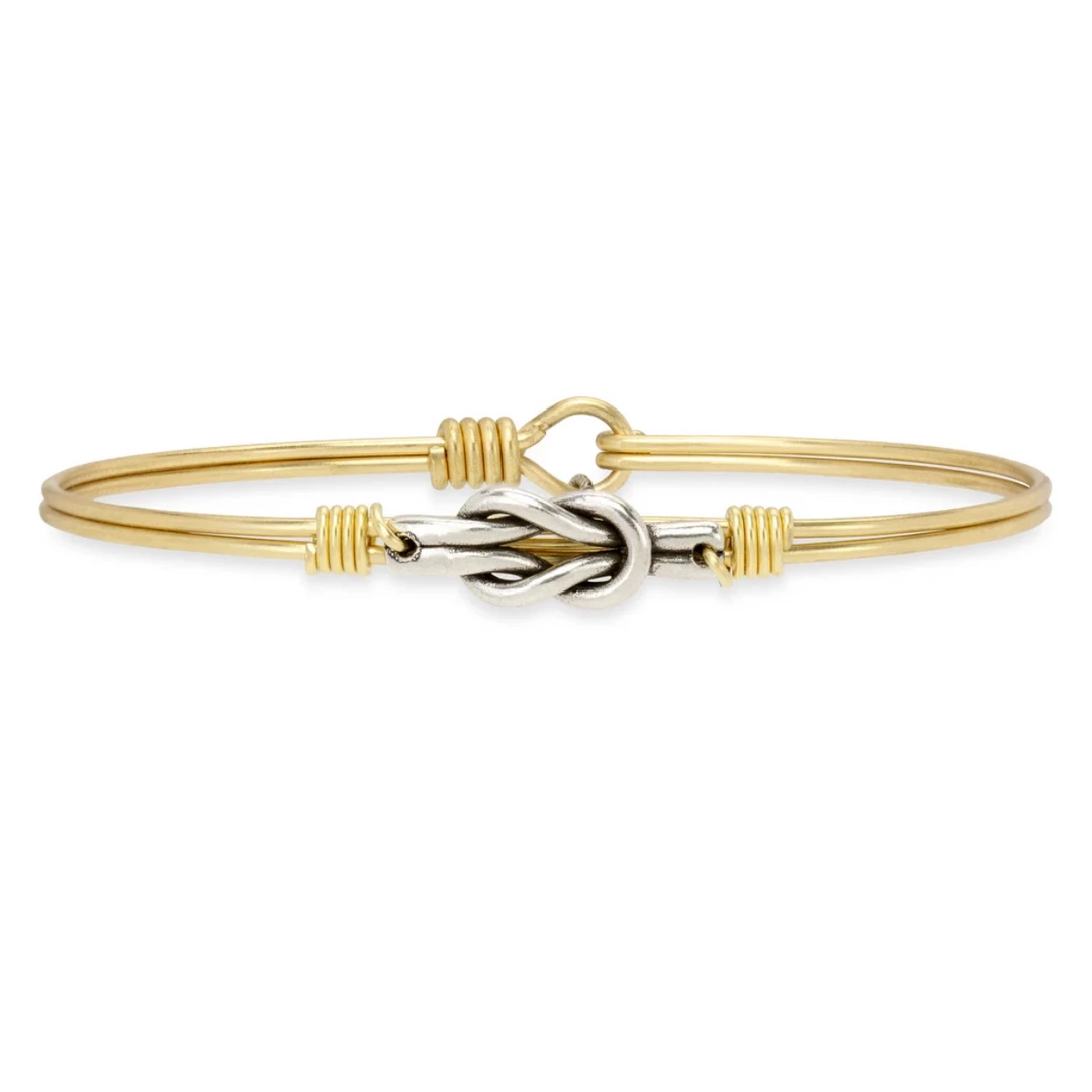 Luca+Danni- Love Knot Bangle Bracelet Jewelry 3 Luca+Danni- Love Knot Bangle Bracelet Jewelry