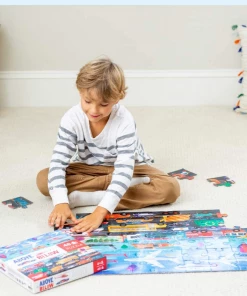 Crocodile Creek - Above + Below 48 Piece Things That Go Puzzle 10 Crocodile Creek - Above + Below 48 Piece Things That Go Puzzle