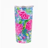 Lilly Pulitzer 20 Oz. Stainless Steel Tumbler - Bunny Business Drinkware 2 Lilly Pulitzer 20 Oz. Stainless Steel Tumbler - Bunny Business Drinkware