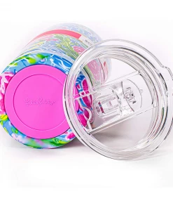Lilly Pulitzer 20 Oz. Stainless Steel Tumbler - Bunny Business Drinkware