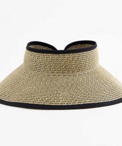 Apparel & Accessories San Diego Hat Company - Sun Visor - Black/White Mix