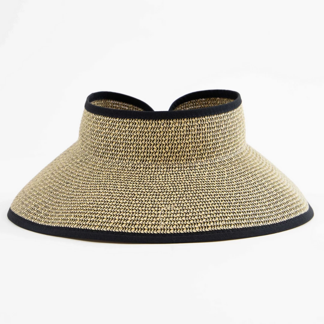 Apparel & Accessories San Diego Hat Company - Sun Visor - Black/White Mix 4 Apparel & Accessories San Diego Hat Company - Sun Visor - Black/White Mix