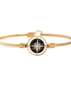 Luca+Danni- Compass Bangle Bracelet Inspirational