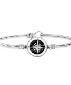 Luca+Danni- Compass Bangle Bracelet Inspirational