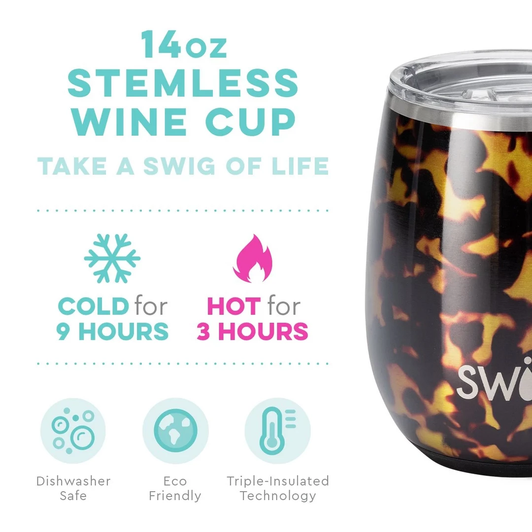 New Arrivals Swig Life- Stemless Cup - Lazy Daisy 4 New Arrivals Swig Life- Stemless Cup - Lazy Daisy