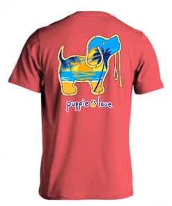 Apparel & Accessories Puppie Love- Bamboo Outlined Pup