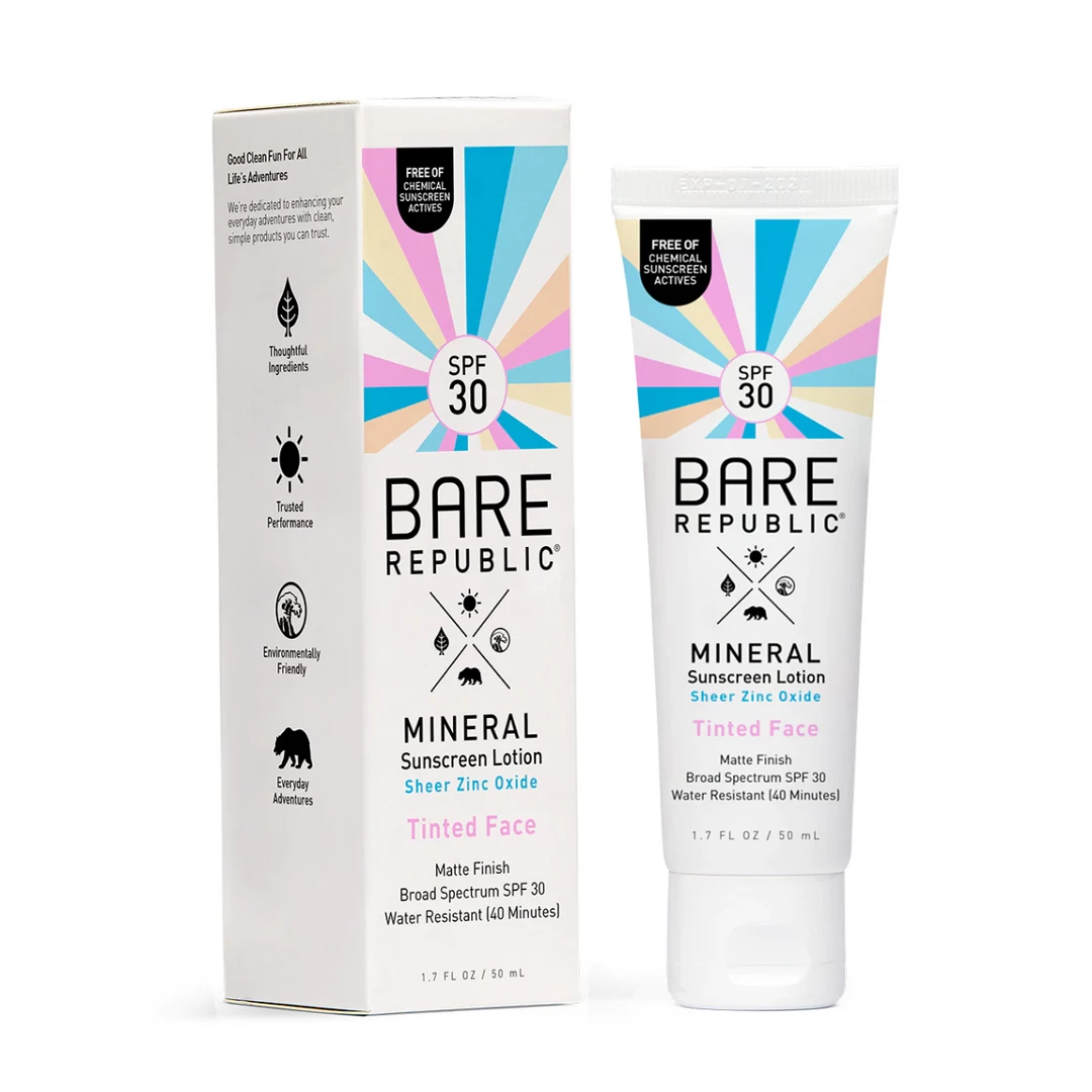 Bare Republic - Mineral Sunscreen Lotion - Tinted Face 3 Bare Republic - Mineral Sunscreen Lotion - Tinted Face