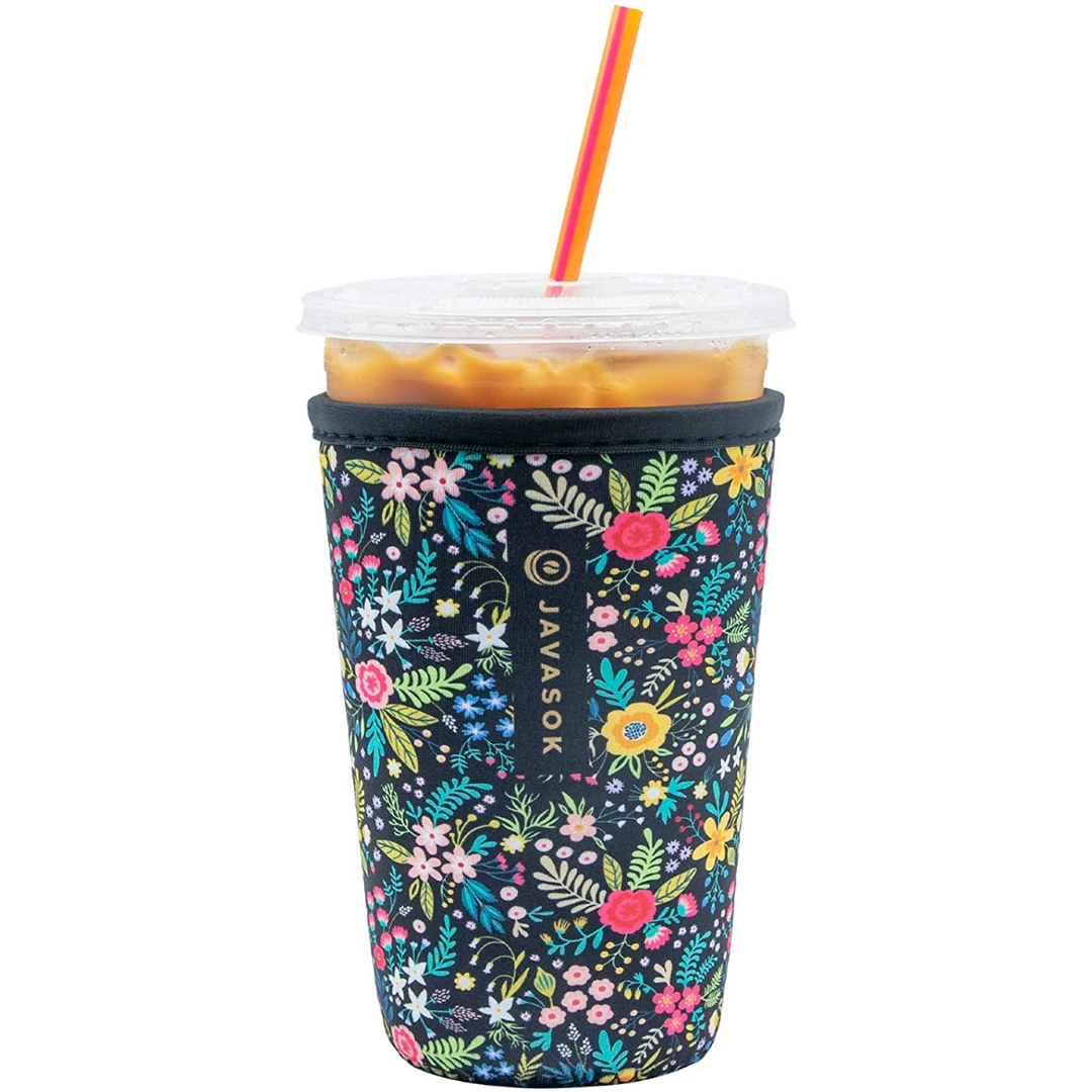 JavaSok Cold Beverage Sleeve - Floral New Arrivals 3 JavaSok Cold Beverage Sleeve - Floral New Arrivals