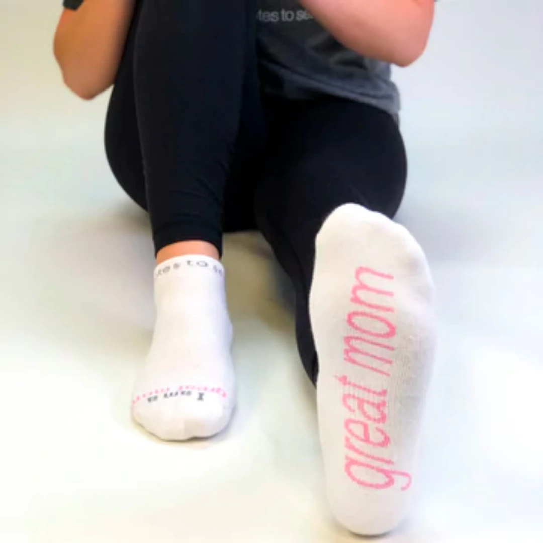 Notes To Self Socks- I Am A Great Mom Apparel & Accessories 4 Notes To Self Socks- I Am A Great Mom Apparel & Accessories
