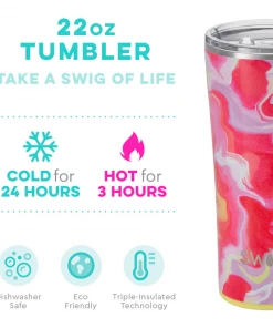 New Arrivals Swig Life - Tumbler - Pink Lemonade