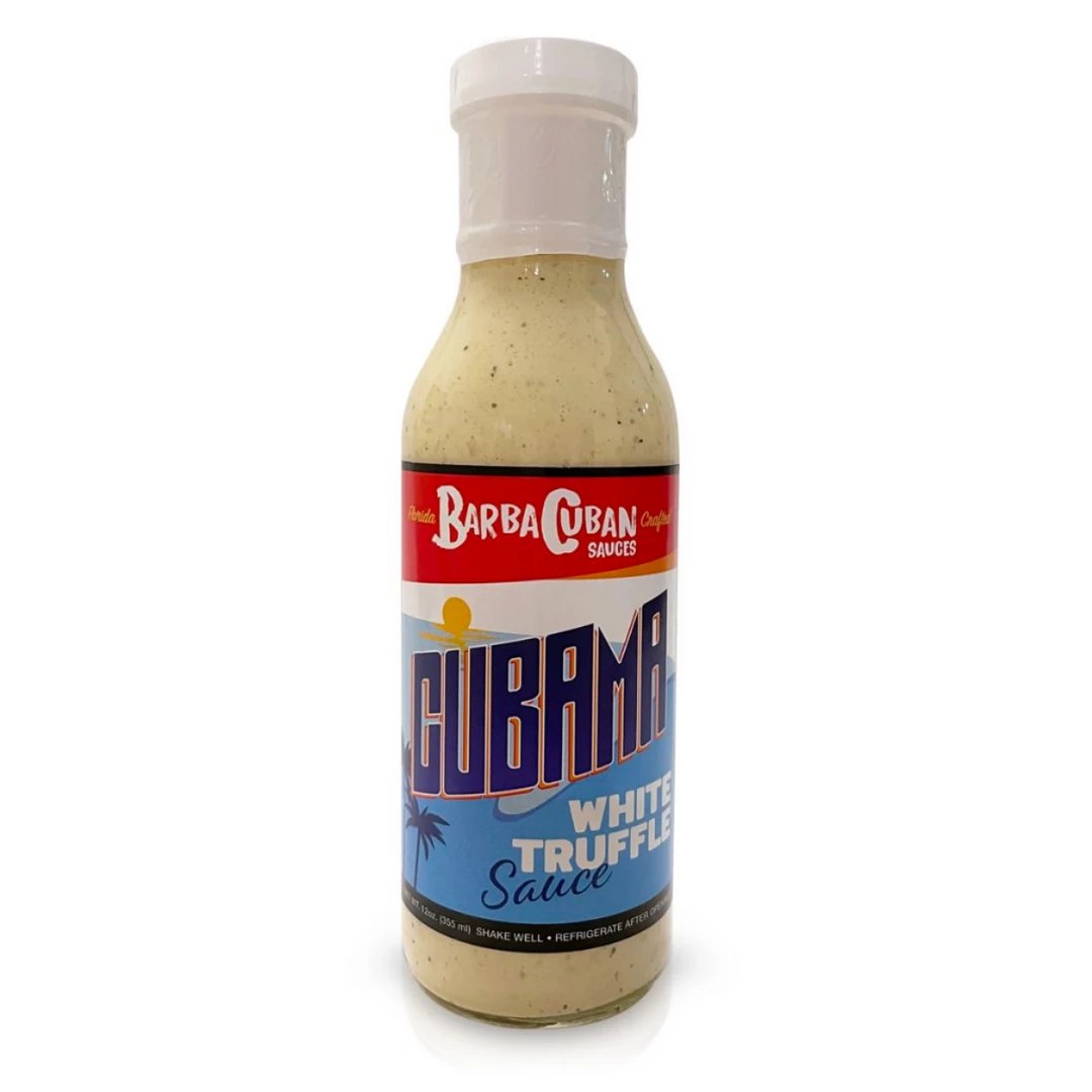 New Arrivals BarbaCuban Sauces - Cubama White Truffel Sauce 3 New Arrivals BarbaCuban Sauces - Cubama White Truffel Sauce