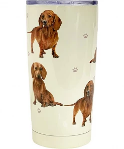 Serengeti Dog Tumbler - Red Dachshund