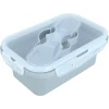 Kitchen & Home Krumbs Kitchen - Silicone Lunch Container - Grey 1 Kitchen & Home Krumbs Kitchen - Silicone Lunch Container - Grey