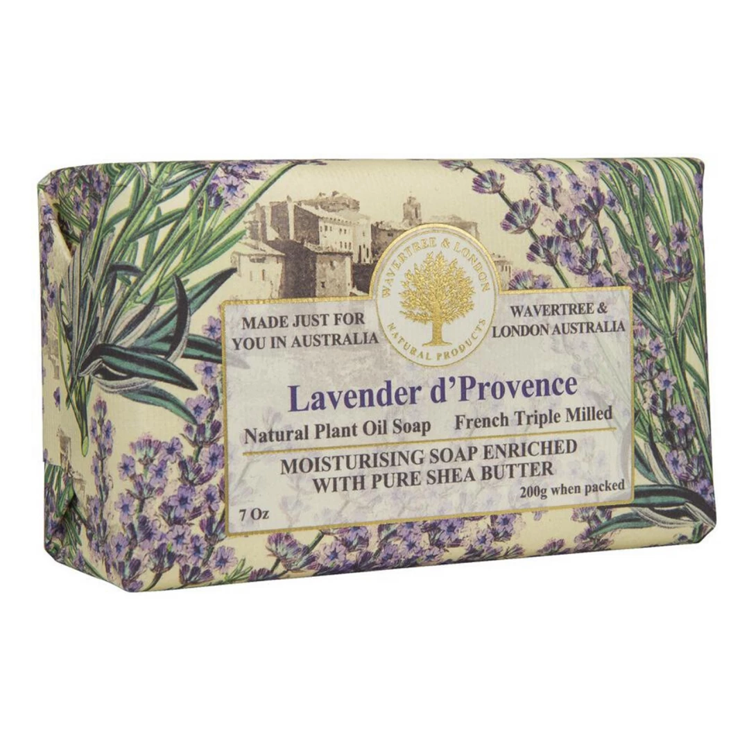 Wavertree & London Lavender D'Provence Bar Soap Bath & Body 3 Wavertree & London Lavender D'Provence Bar Soap Bath & Body