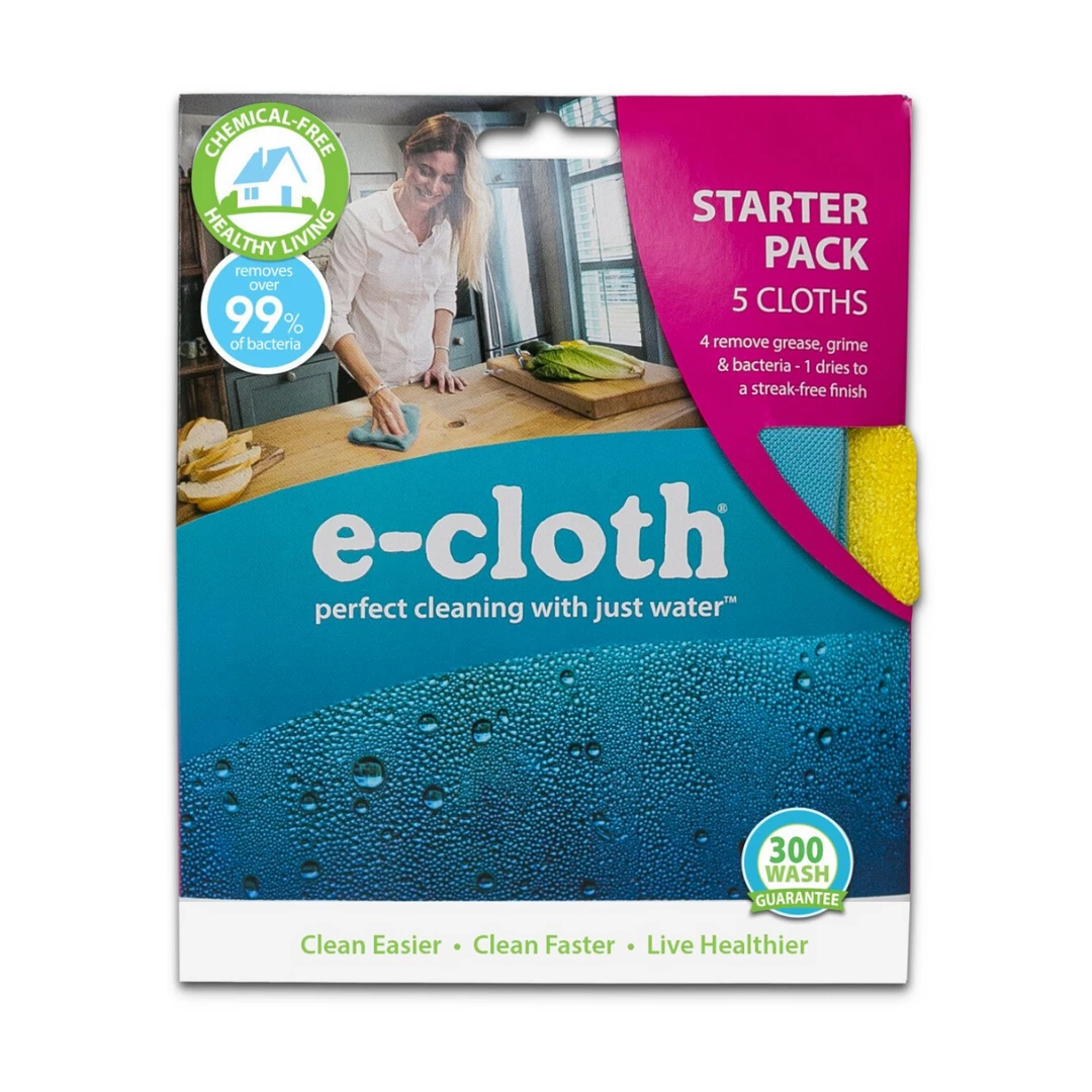 E-Cloth Starter 5-Pack Kitchen & Home 3 E-Cloth Starter 5-Pack Kitchen & Home