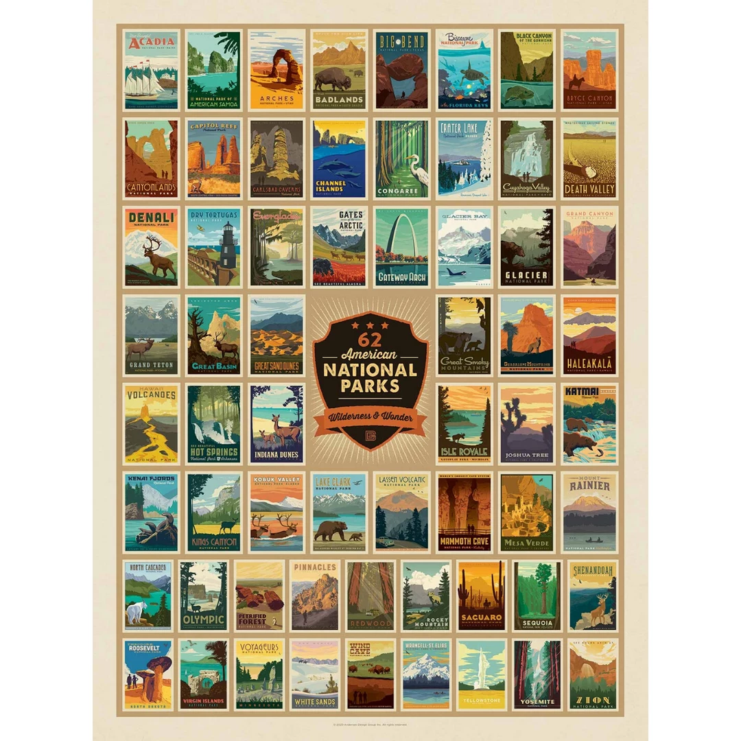 True South National Parks Puzzle 4 True South National Parks Puzzle