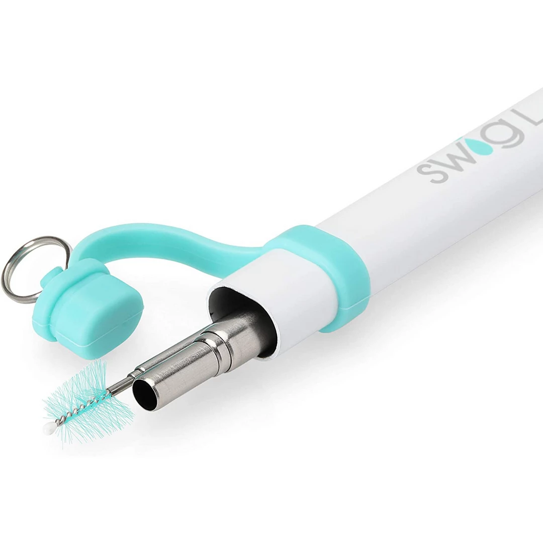 SwigLife Drinkware Swig Life Telescopic Stainless Steel Straw Set 5 SwigLife Drinkware Swig Life Telescopic Stainless Steel Straw Set