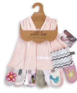 Demdaco - Mommy & Me Activity Scarf - Pink