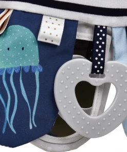 Demdaco - Mommy & Me Activity Scarf - Blue & White 9 Demdaco - Mommy & Me Activity Scarf - Blue & White