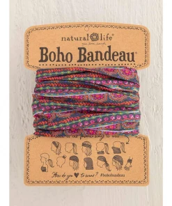 Apparel & Accessories Natural Life Boho Bandeau- Multi Scalloped Rows