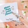Luca+Danni- Daisy Bangle Bracelet Inspirational 1 Luca+Danni- Daisy Bangle Bracelet Inspirational