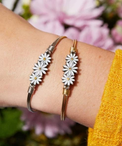Luca+Danni- Daisy Bangle Bracelet Inspirational 9 Luca+Danni- Daisy Bangle Bracelet Inspirational