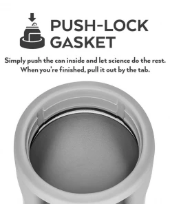 Drinkware Brumate Slim Can Holder - Charcoal