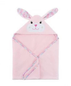 Zoocchini Hooded Baby Towel- Bunny