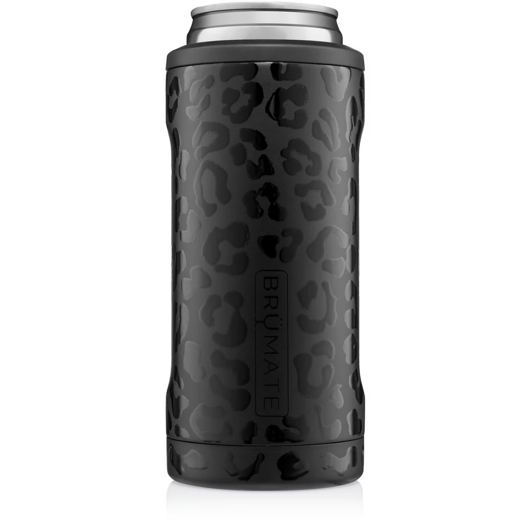 Drinkware Brumate Slim Can Holder- Onyx Leopard 3 Drinkware Brumate Slim Can Holder- Onyx Leopard