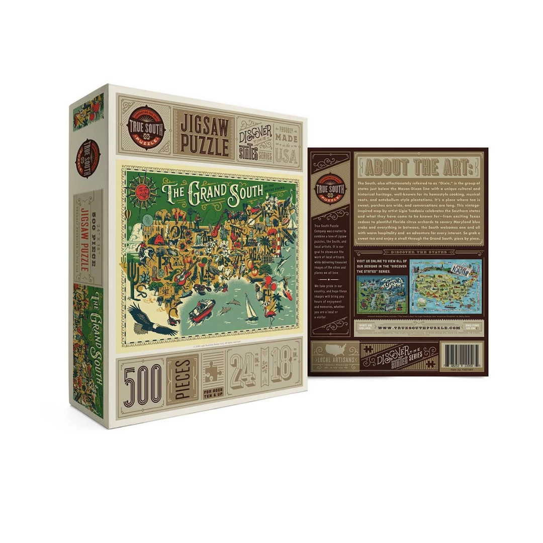 True South- The Grand South Puzzle 3 True South- The Grand South Puzzle