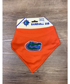 Creative Knitwear Baby Bandana Bib - UF Gators - Orange