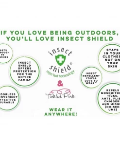 Tickled Pink Insect Shield Scarf