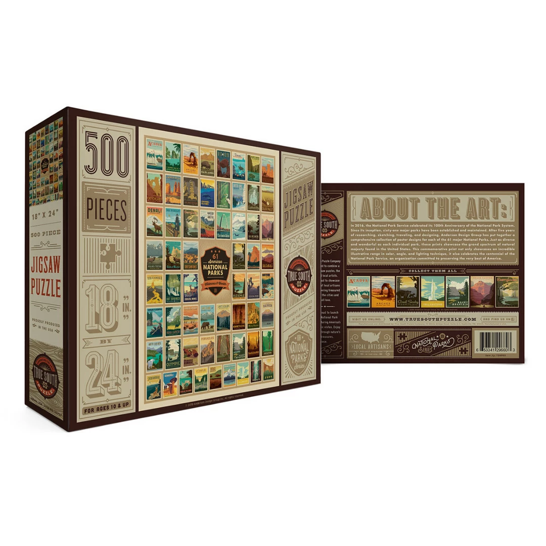 True South National Parks Puzzle 3 True South National Parks Puzzle