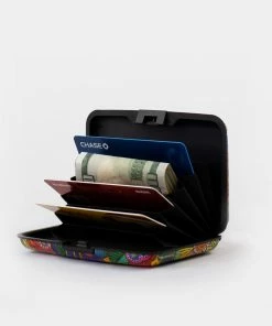 Monarque RFID Wallet- Polka Dot Apparel & Accessories