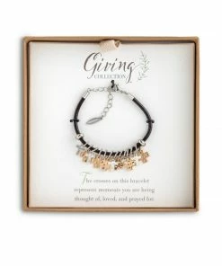 Demdaco Inspirational Giving Collection Bracelet- Cross
