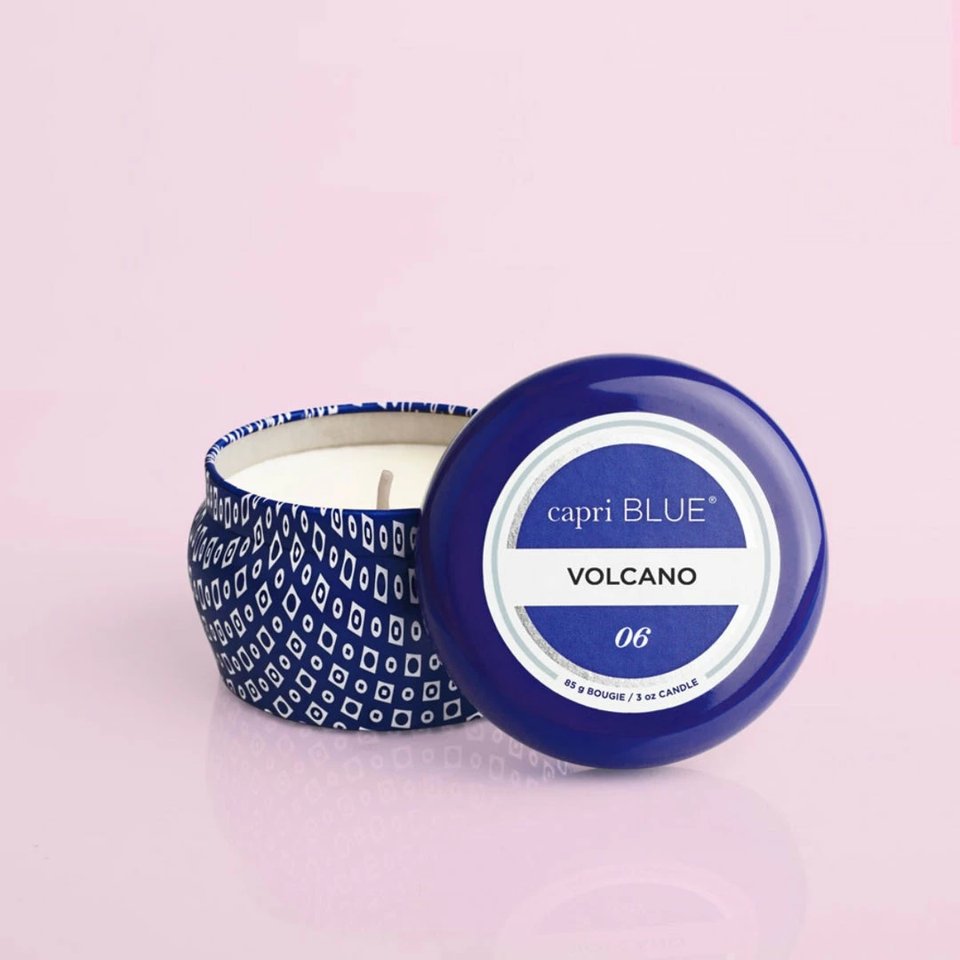 Capri Blue Volcano Mini Tin Candles 4 Capri Blue Volcano Mini Tin Candles