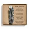 Demdaco Inspirational Your Journey Prayer Bracelet- Grey 2 Demdaco Inspirational Your Journey Prayer Bracelet- Grey